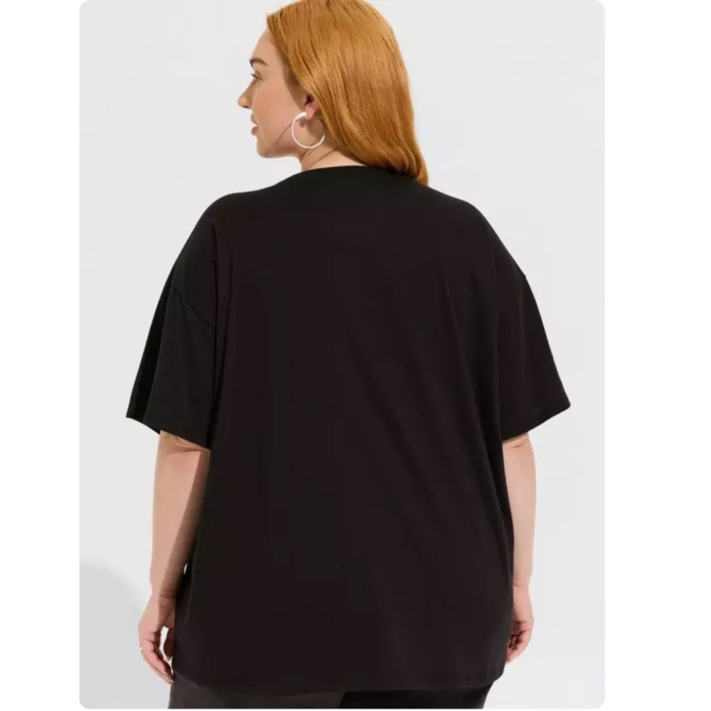 TORRID NWT Guns N Roses Oversized Fit Cotton Tunic Tee - Picture 3 of 4